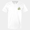 V-Neck Heavy Cotton 100% T-Shirt Thumbnail