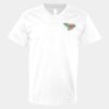 V-Neck Heavy Cotton 100% T-Shirt Thumbnail