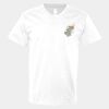 V-Neck Heavy Cotton 100% T-Shirt Thumbnail