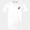 V-Neck Heavy Cotton 100% T-Shirt Thumbnail