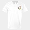 V-Neck Heavy Cotton 100% T-Shirt Thumbnail
