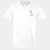 V-Neck Heavy Cotton 100% T-Shirt Thumbnail