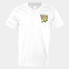 V-Neck Heavy Cotton 100% T-Shirt Thumbnail