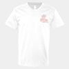 V-Neck Heavy Cotton 100% T-Shirt Thumbnail