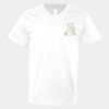 V-Neck Heavy Cotton 100% T-Shirt Thumbnail