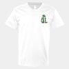 V-Neck Heavy Cotton 100% T-Shirt Thumbnail