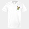 V-Neck Heavy Cotton 100% T-Shirt Thumbnail