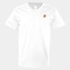 V-Neck Heavy Cotton 100% T-Shirt Thumbnail