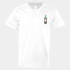 V-Neck Heavy Cotton 100% T-Shirt Thumbnail
