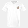 V-Neck Heavy Cotton 100% T-Shirt Thumbnail