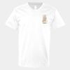 V-Neck Heavy Cotton 100% T-Shirt Thumbnail