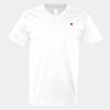 V-Neck Heavy Cotton 100% T-Shirt Thumbnail