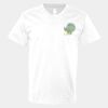 V-Neck Heavy Cotton 100% T-Shirt Thumbnail