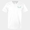 V-Neck Heavy Cotton 100% T-Shirt Thumbnail