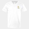 V-Neck Heavy Cotton 100% T-Shirt Thumbnail