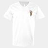 V-Neck Heavy Cotton 100% T-Shirt Thumbnail
