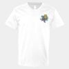 V-Neck Heavy Cotton 100% T-Shirt Thumbnail