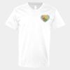 V-Neck Heavy Cotton 100% T-Shirt Thumbnail