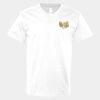 V-Neck Heavy Cotton 100% T-Shirt Thumbnail