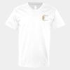 V-Neck Heavy Cotton 100% T-Shirt Thumbnail