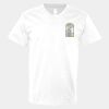 V-Neck Heavy Cotton 100% T-Shirt Thumbnail