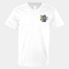 V-Neck Heavy Cotton 100% T-Shirt Thumbnail
