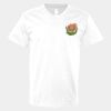 V-Neck Heavy Cotton 100% T-Shirt Thumbnail