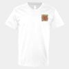 V-Neck Heavy Cotton 100% T-Shirt Thumbnail