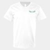 V-Neck Heavy Cotton 100% T-Shirt Thumbnail