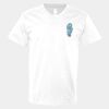 V-Neck Heavy Cotton 100% T-Shirt Thumbnail