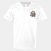 V-Neck Heavy Cotton 100% T-Shirt Thumbnail