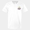 V-Neck Heavy Cotton 100% T-Shirt Thumbnail