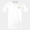 V-Neck Heavy Cotton 100% T-Shirt Thumbnail