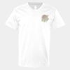 V-Neck Heavy Cotton 100% T-Shirt Thumbnail