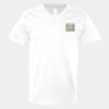 V-Neck Heavy Cotton 100% T-Shirt Thumbnail