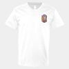 V-Neck Heavy Cotton 100% T-Shirt Thumbnail