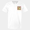 V-Neck Heavy Cotton 100% T-Shirt Thumbnail