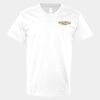 V-Neck Heavy Cotton 100% T-Shirt Thumbnail