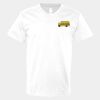 V-Neck Heavy Cotton 100% T-Shirt Thumbnail