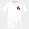 V-Neck Heavy Cotton 100% T-Shirt Thumbnail