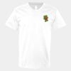 V-Neck Heavy Cotton 100% T-Shirt Thumbnail