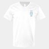V-Neck Heavy Cotton 100% T-Shirt Thumbnail