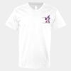 V-Neck Heavy Cotton 100% T-Shirt Thumbnail