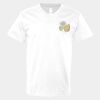 V-Neck Heavy Cotton 100% T-Shirt Thumbnail