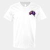 V-Neck Heavy Cotton 100% T-Shirt Thumbnail