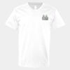 V-Neck Heavy Cotton 100% T-Shirt Thumbnail