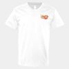 V-Neck Heavy Cotton 100% T-Shirt Thumbnail