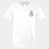 V-Neck Heavy Cotton 100% T-Shirt Thumbnail