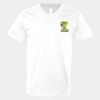 V-Neck Heavy Cotton 100% T-Shirt Thumbnail