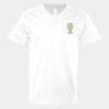 V-Neck Heavy Cotton 100% T-Shirt Thumbnail